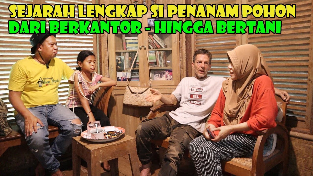 Cerita Lengkap Perjalanan Sang Penanam Pohon ( MARCO ), Hingga Jatuh Cinta Dengan Negara Indonesia.