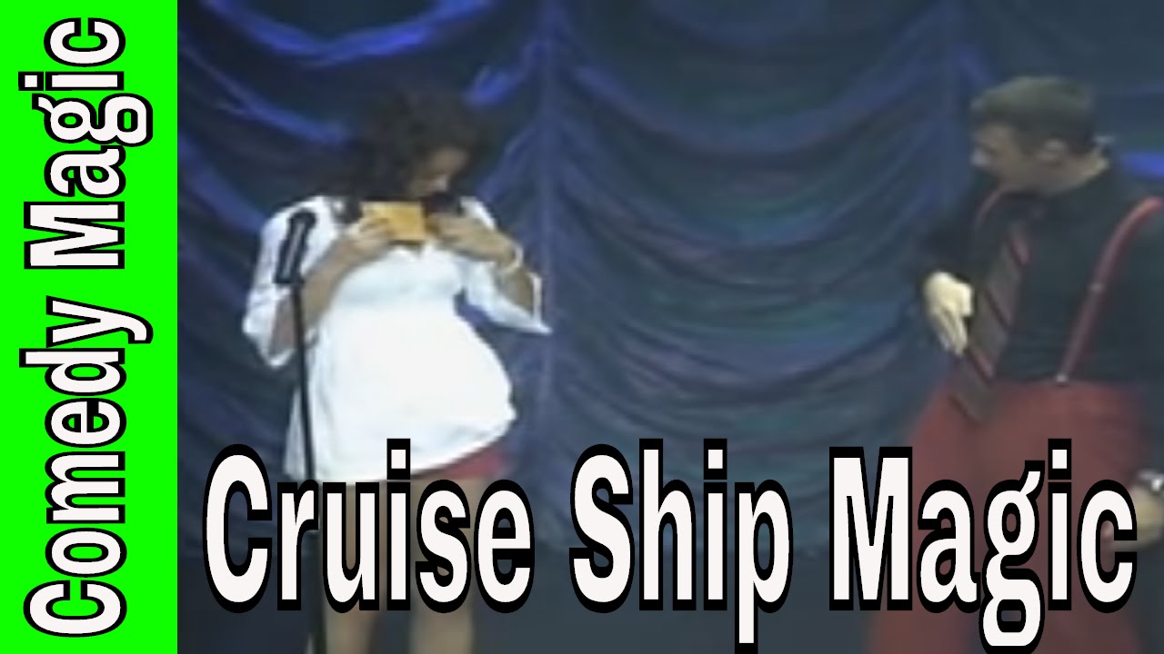 Comedy Money Magic Trick on Cruise Ship