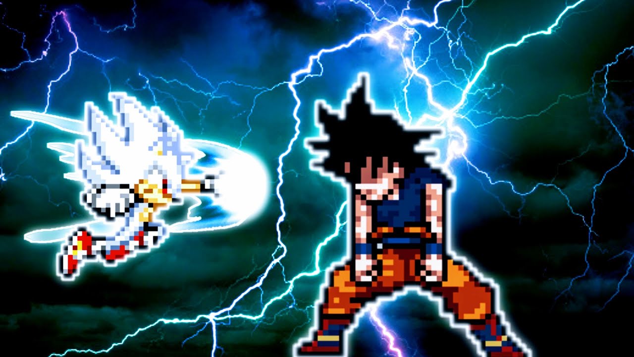 Sonic OP (All Form) VS Goku DBS 3.5 OP in Jump Force Mugen