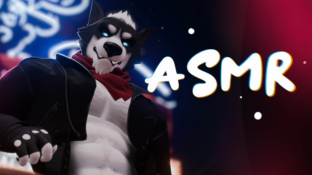 [Biker werewolf lick and sniffs you][no talking][furry asmr]