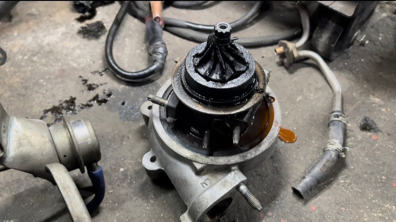 Обрыв лопастей в турбине 2jz GTE-NON VVT.  Подготовка запчастей, переход на GT-35