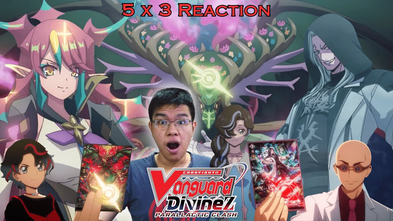 KANAMI VS FANTÔME MASANORI | Cardfight!! Vanguard Divinez Parallactic Clash Episode 3 REACTION