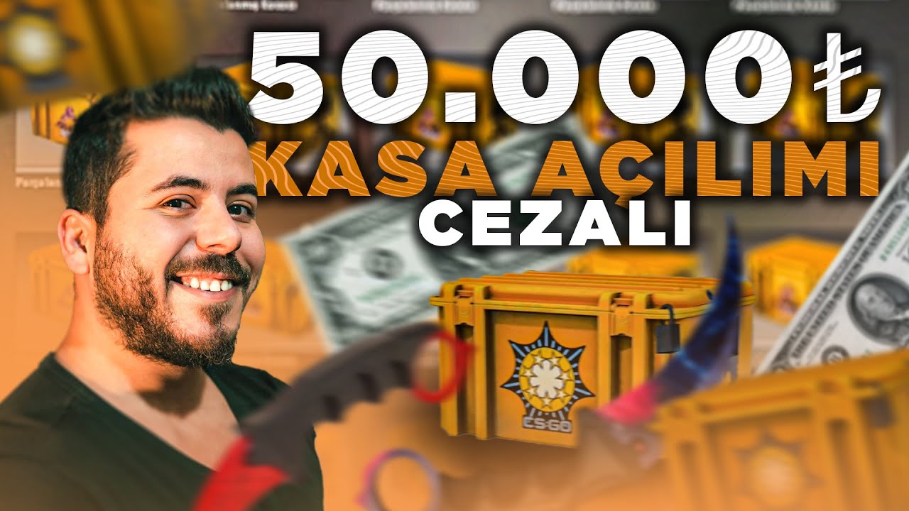 UNLOST | CS'DE 50.000 TL LİK KASA AÇIYOR (CEZALI KASA CUP + BIÇAK)