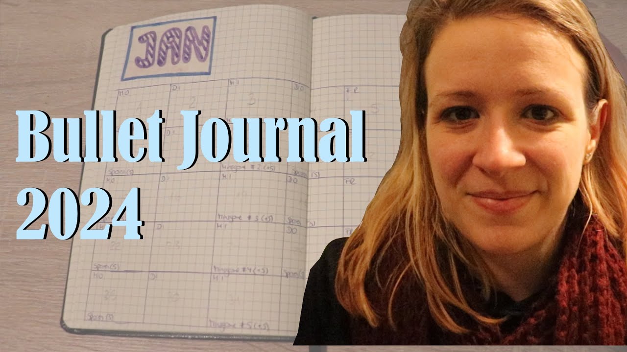 Bullet Journal 2024 📖 | Jahresübersicht + Januar