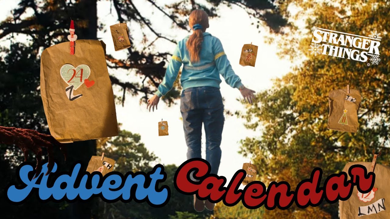 STRANGER Things Weihnachtsmagie für 40€ – DIY ADVENTSKALENDER🎄🎁 Stranger Things Staffel 5 countdown😱