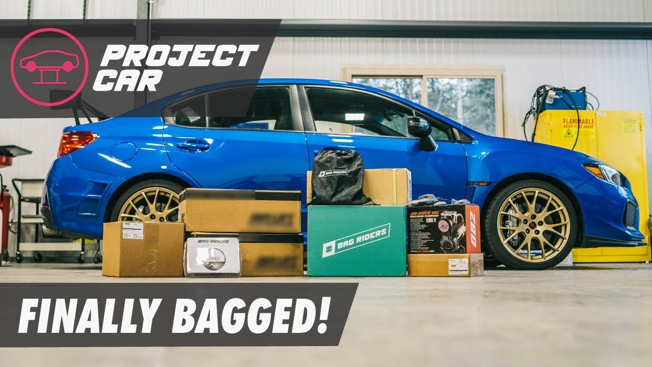 Установка пневмоподвески на наш Subaru STI Type RA 2018 года — управление прежде всего!