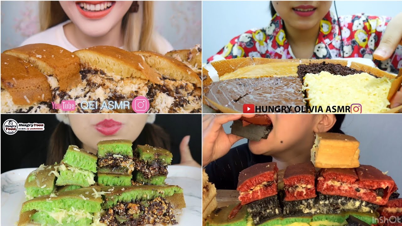 REQUEST Kompilasi Mukbang ASMR Martabak Manis