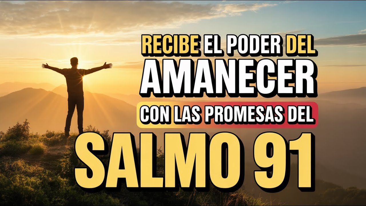 ORACIÓN MILAGROSA DEL AMANECER: 3 PROMESAS DEL SALMO 91 para una VIDA TRANSFORMADORA y SAGRADA