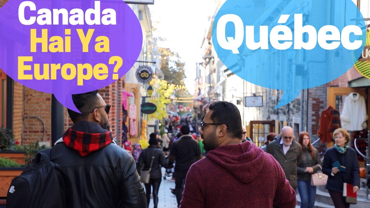 This is the Capital City of The French Part of Canada! Exploring The Most European City in Canada