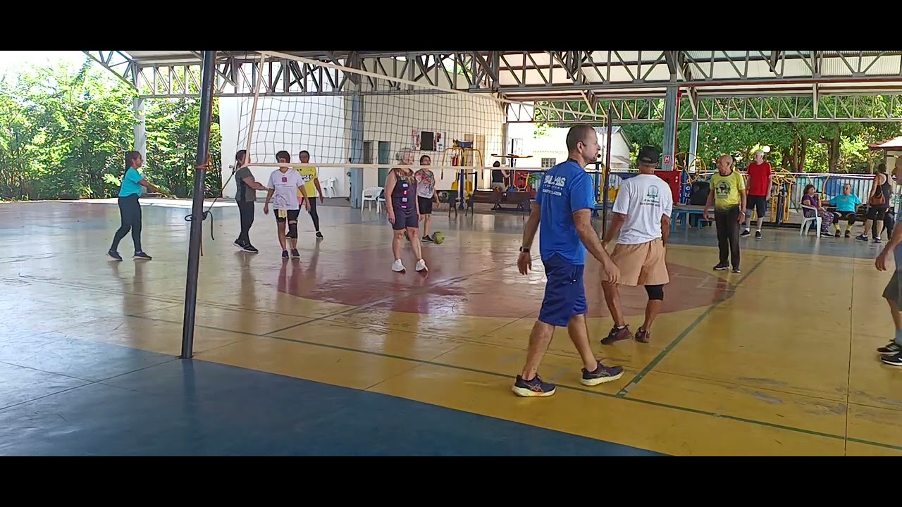 Treino Vôlei Adaptado Misto, Palmas Tocantins 