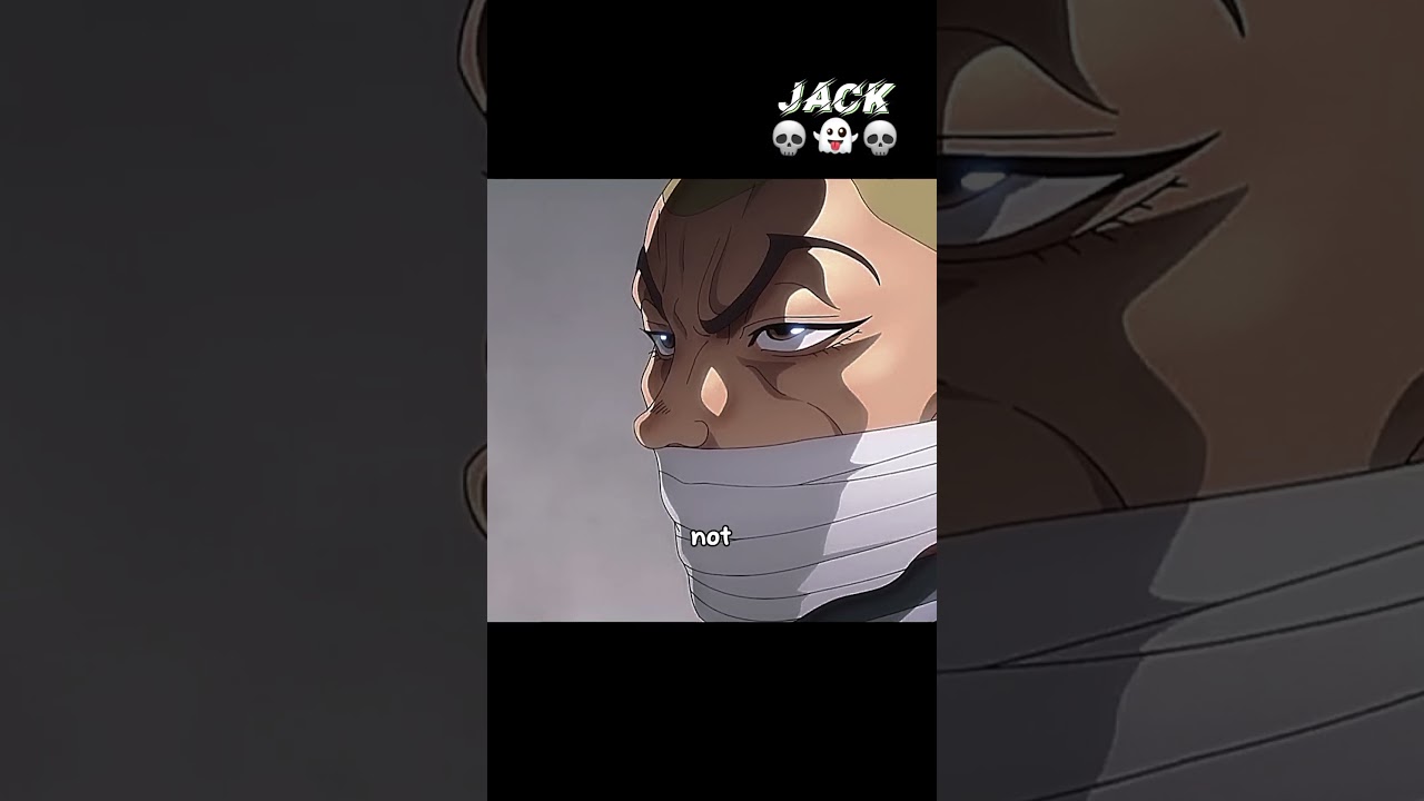 Pickle is afraid of Jack👀🥶 |Baki Hanma| #anime #animemoments #baki