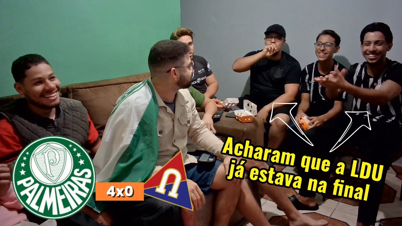 React Palmeiras x LDU - Melhores momentos | Futebol | Palmeiras | Libertadores