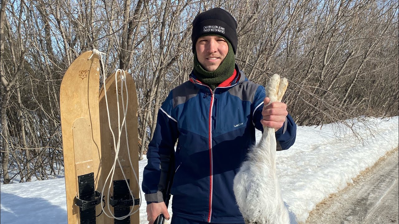 Охота на зайца 29.02.2024. Закрытие сезона . С полем .#охота#заяц#трофей#дичь#охотники#hunting