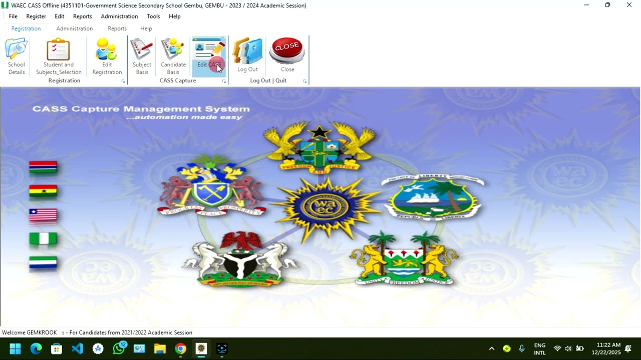 WAEC 2026 CASS INFORMATION UPDATE (Unedited)