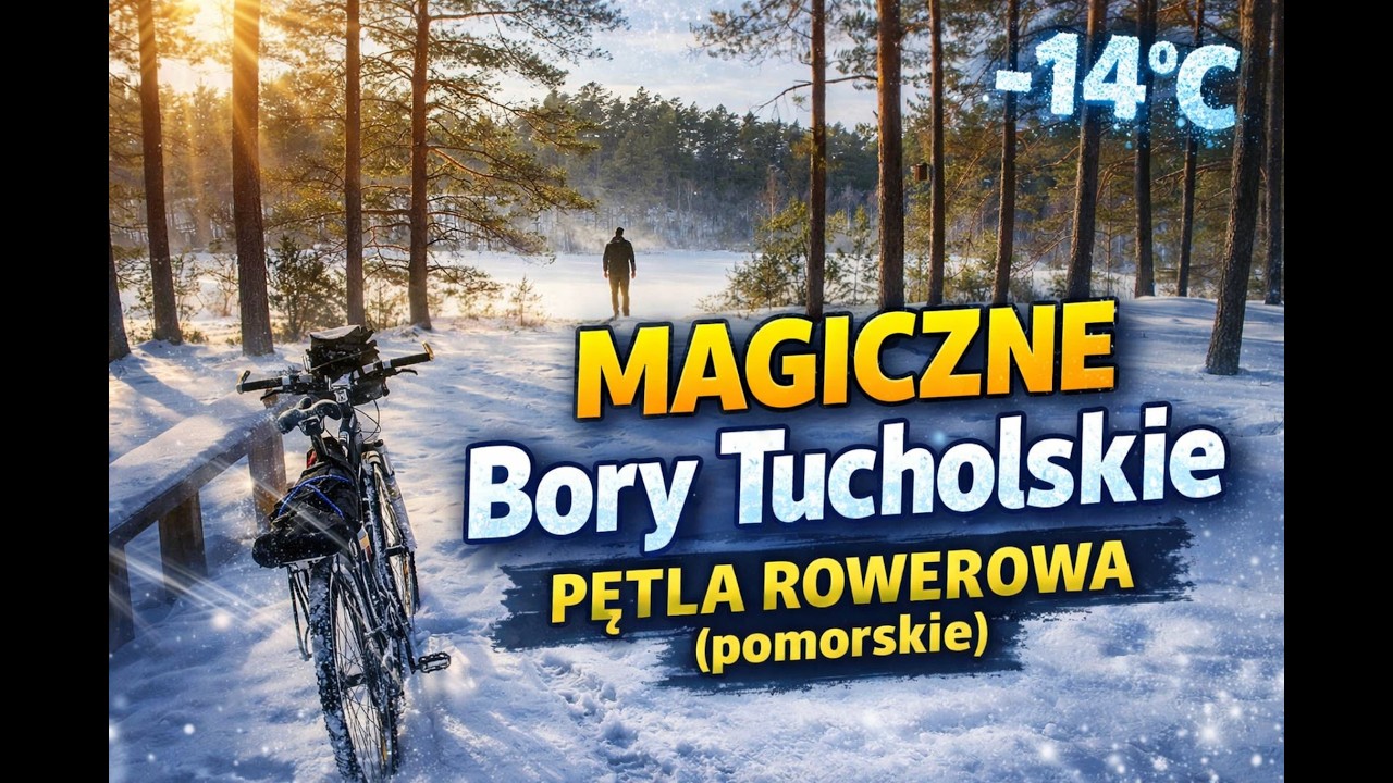 MAGICZNE Bory Tucholskie. PĘTLA ROWEROWA. (pomorskie).