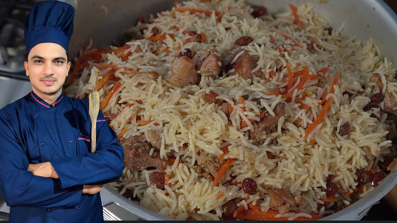 Afghani Pulao Recipe|National Dish Of Afghanistan|Chef M Afzal|