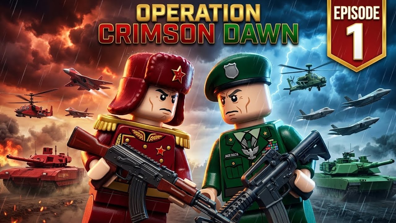Operation Crimson Dawn Episode 1 | LEGO War Animation