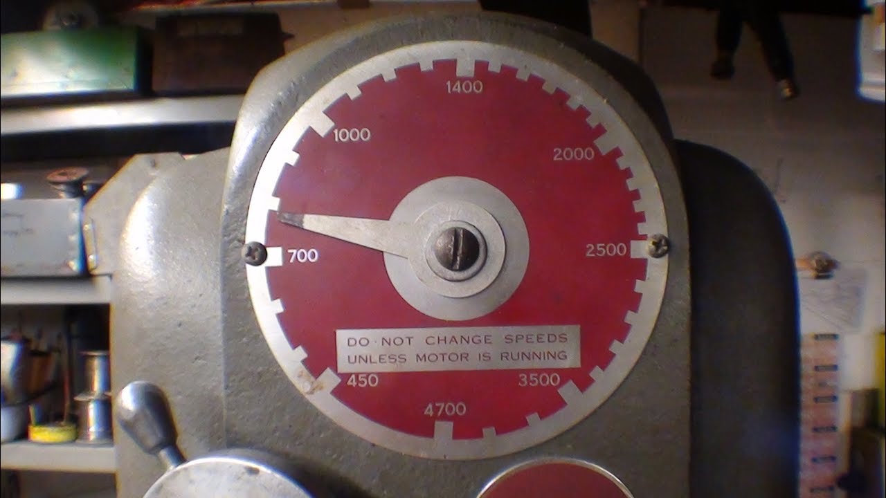 Fixing the RPM Pointer on the Delta Press TIPS #401 tubalcain
