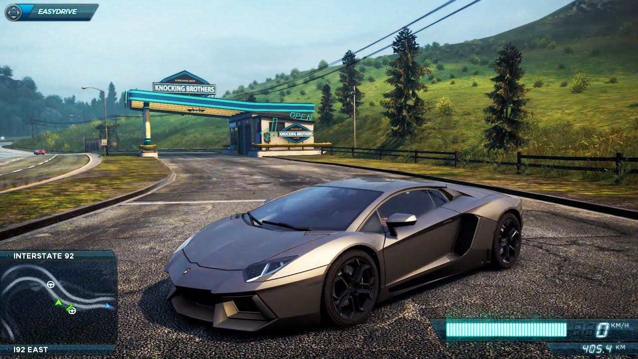 NFS Most Wanted | Police Chase Max Heat Level Escaped | Lamborghini Aventador vs Police