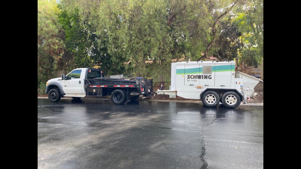 Pumping Concrete (Big Rock Pour, San Diego, CA)