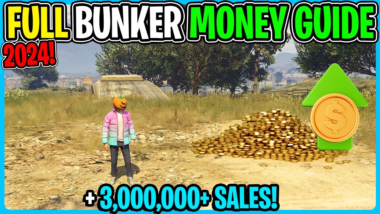 *2024* ПОЛНОЕ РУКОВОДСТВО ПО ДЕНЬГАМ В БУНКЕРЕ! (ЛЕГКОЕ РУКОВОДСТВО ПО БУНКЕРАМ В GTA ONLINE)