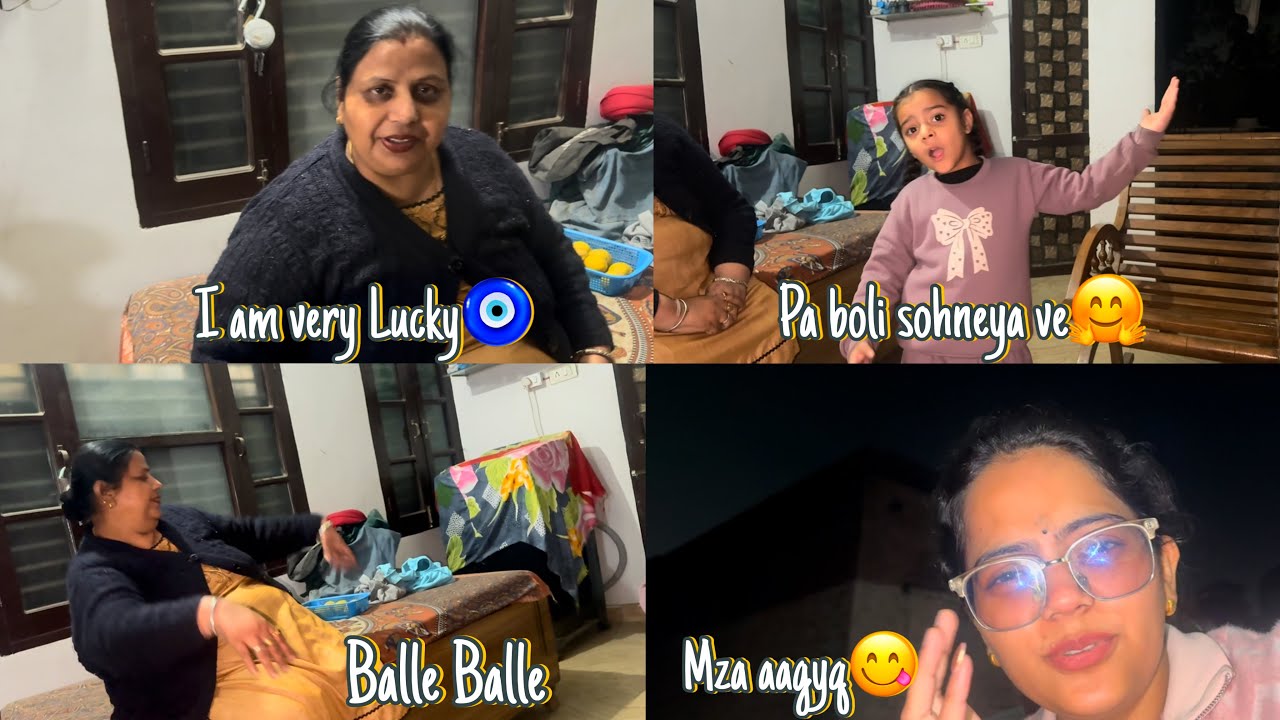 Mummy kehnde Mai Boht Lucky Aa🧿|| Boliyaan Pa pa Ajj Fatte Chak Te🎉Aru Ne Payi Chache lyi Boli❤️