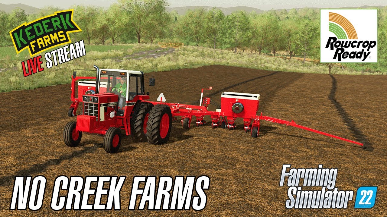 🔴 Rowcrop Ready - No Creek Farms edit released by JMF Modding - FS22