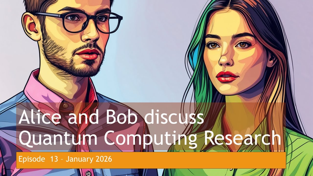 January 2026 in review - Alice and Bob discuss Quantum Computing research