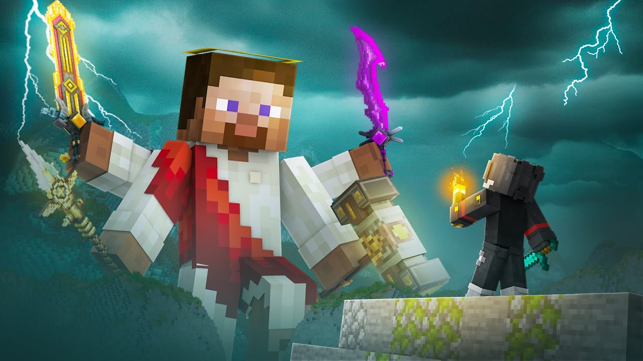 I Hunted Every God Weapon in Minecraft 