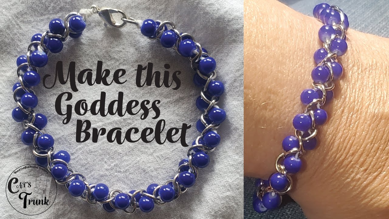 Goddess Bracelet Design Using Jump Rings