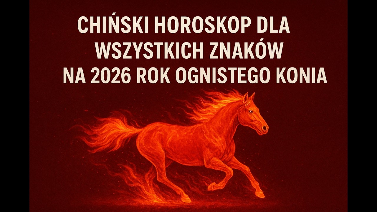 Nowy rok. Rok chińskiego ognistego konia 17 luty. Jakie otwarcie przyniesie Tobie?