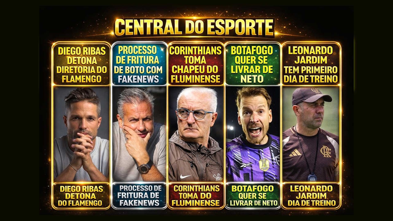 FRITURA COM BOTO NO MENGÃO | CORINTHIANS TOMA CHAPÉU DO FLUMINENSE | DIEGO RIBAS DETONA DIRETORIA E+