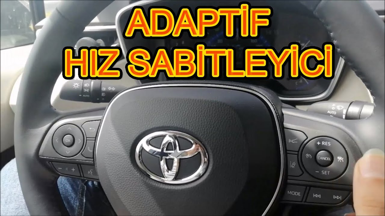 Adaptif Hız Sabitleyici Toyota Corolla 2022 Flame X-pack Multidrive s | Adaptive cruise control