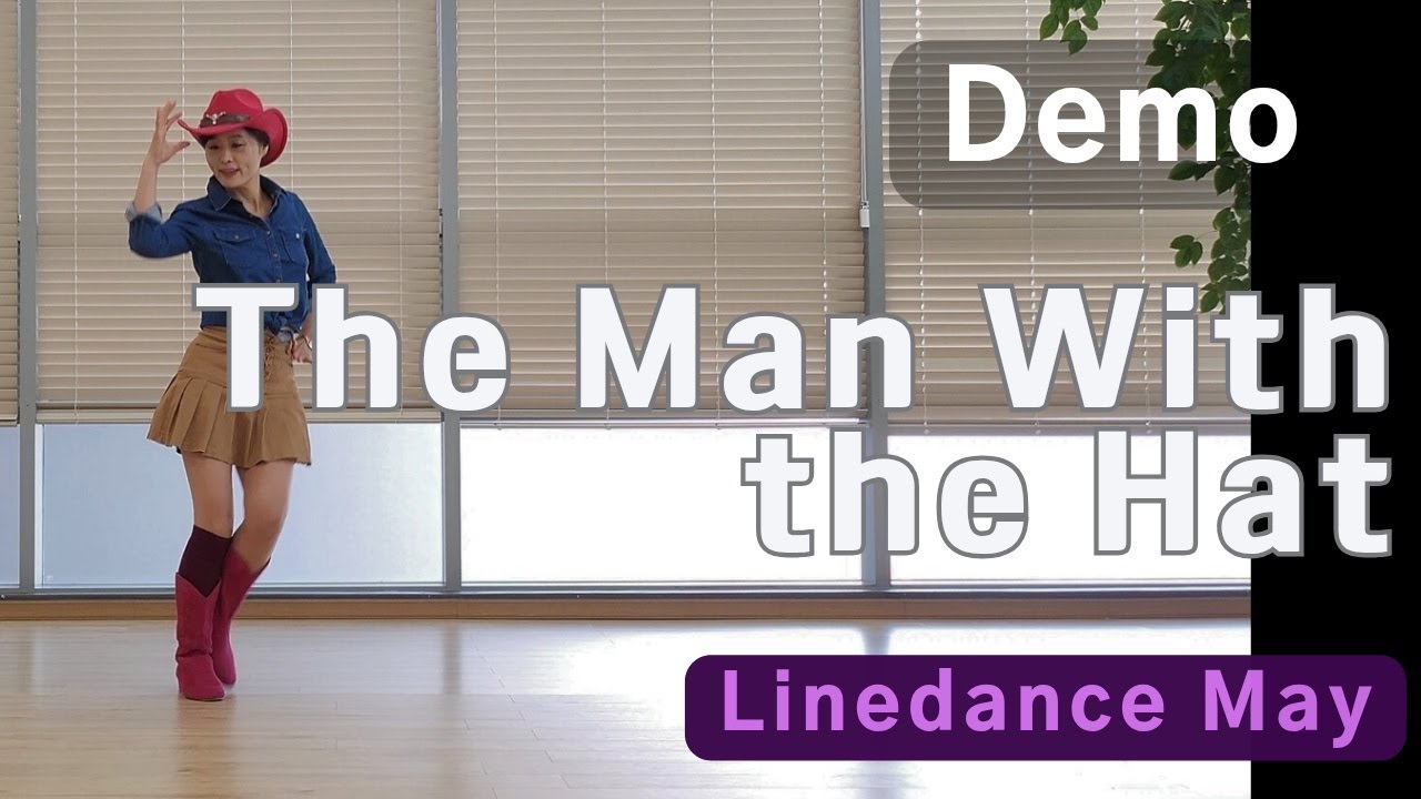 The Man With the Hat Line Dance (Absolute Beginner : Gary O'Reilly)- Demo