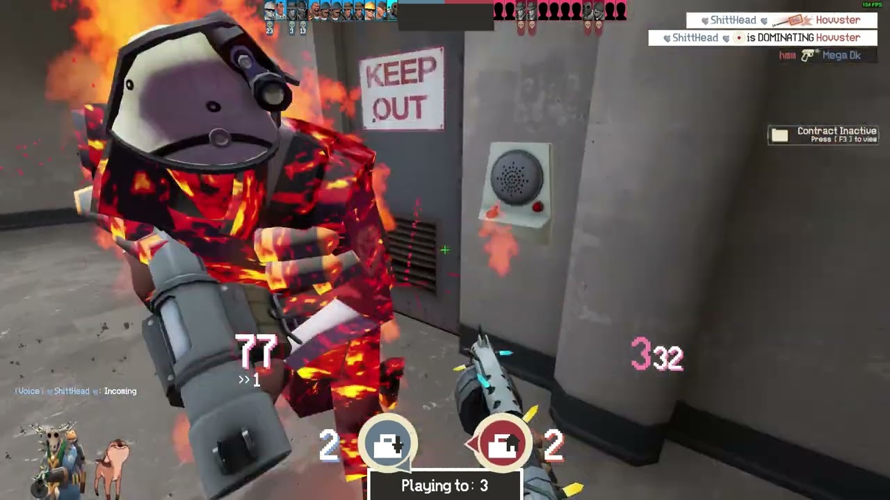 clicking on heads in 2fort