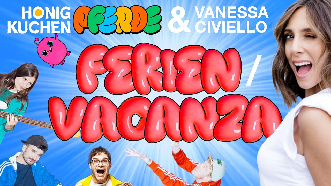 Honigkuchenpferde & Vanessa Civiello &ndash; &laquo;Ferien | Vacanza&raquo; &middot; Zweisprachiges Kinderlied (Lyrics) 🇩🇪/🇮🇹