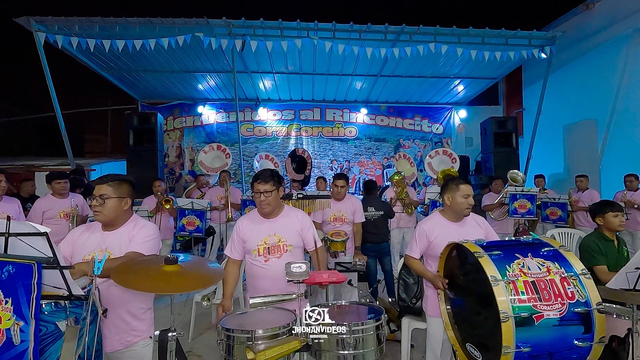 BANDA SHOW LA AUTENTICA LA BAC CORACORA 2026 - MIX CUMBIA GRUPO 5 - COSTUMBRES AYACUCHANAS