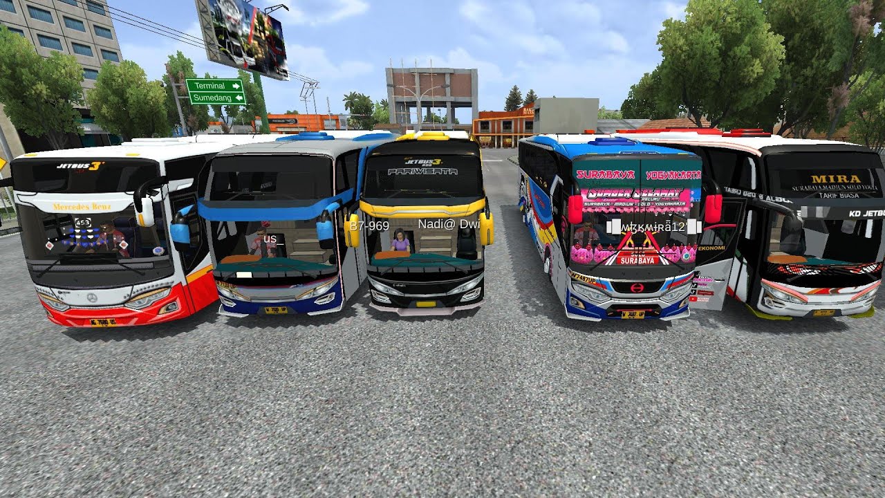 🔴BEDANYA TUH DI SINI👉bussid v 44.1