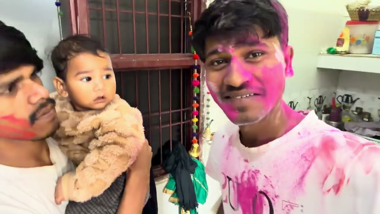 HOLI VLOG 👀😂//SANDEEP EYES VLOG 
