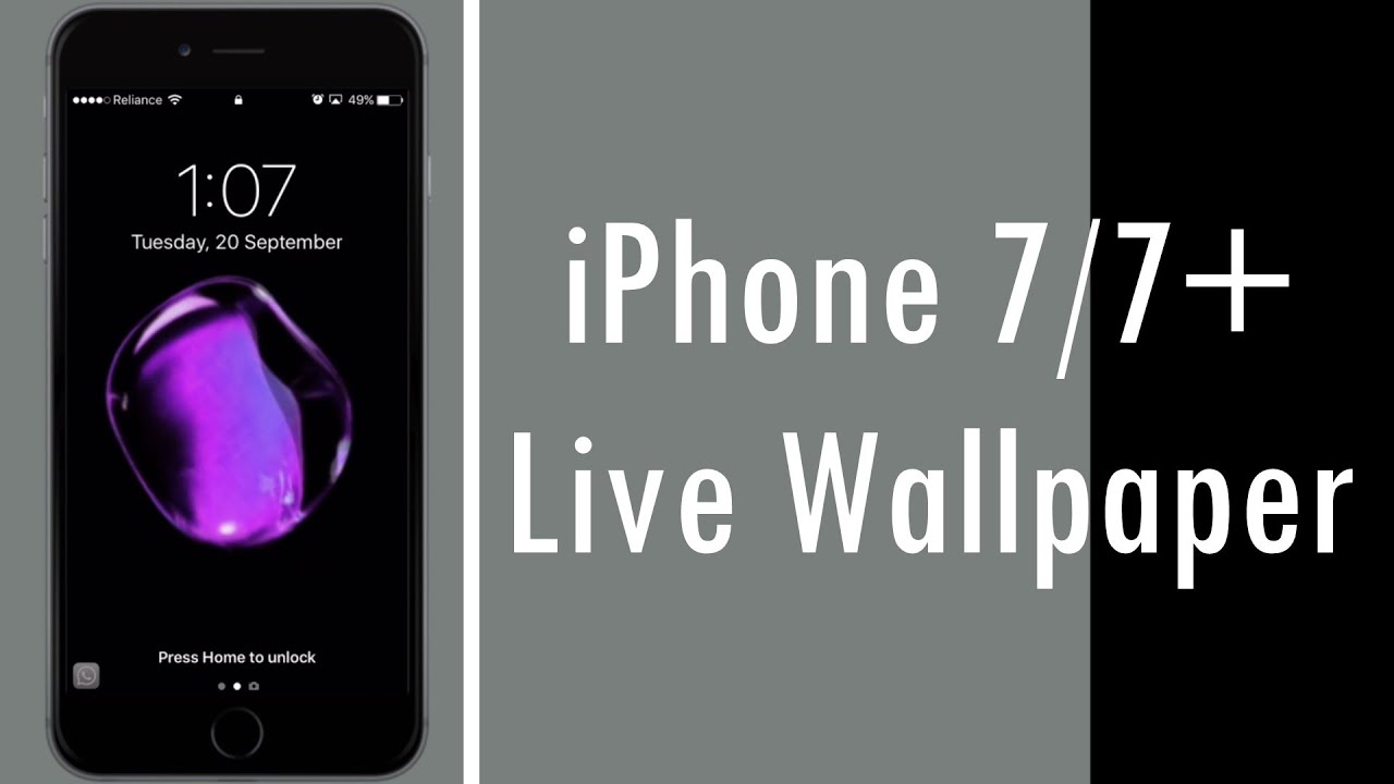 iPhone 7/7+ Live Wallpaper for iPhone 6s/6s+