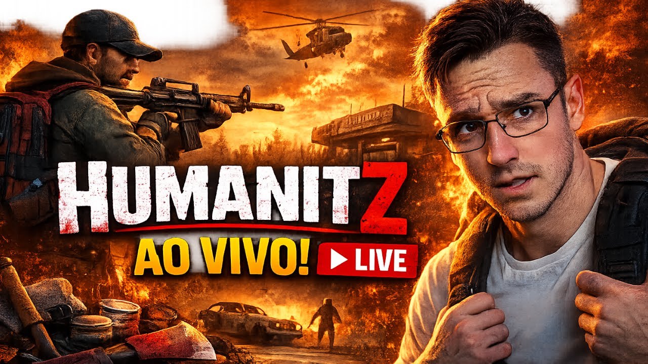 LIVE HumanitZ Explorando Áreas Perigosas Loot, Zumbis e Sobrevivência