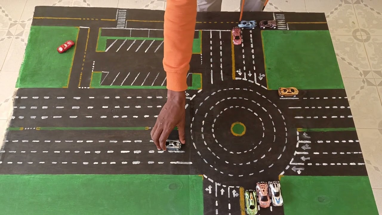 Lane options on the Minor Road