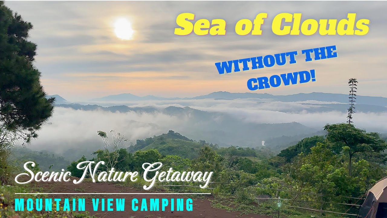 Sierra Grove | Sea of Clouds & Mountainview Camping | AGLORY Tent | Bluetti EB3A + PV200