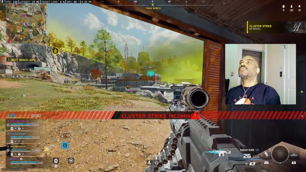 Warzone drop in