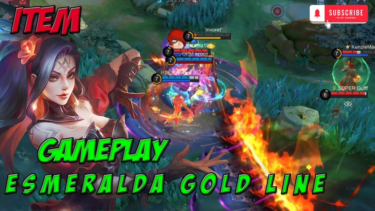 GAMEPLAY ESMERALDA GOLDLINE