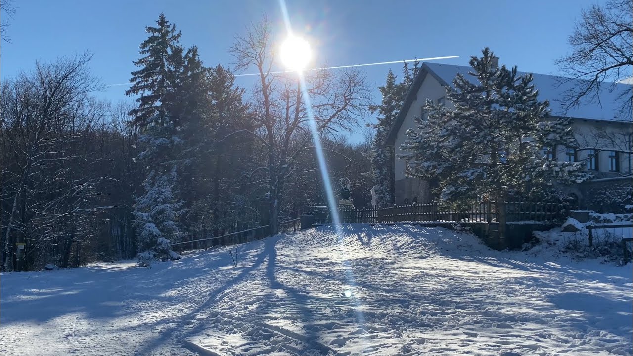 Wandern im Schnee ❄️ wie früher 😃