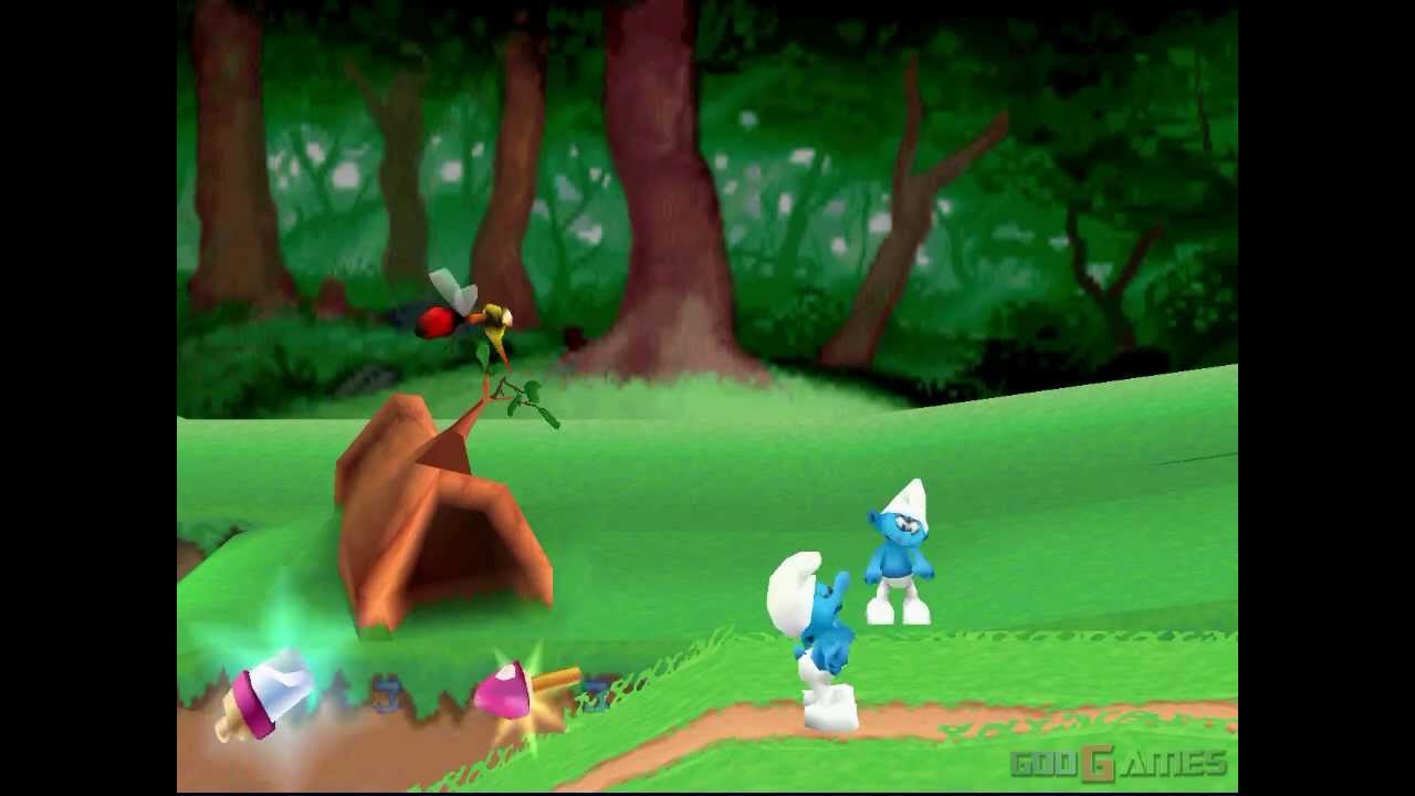 The Smurfs - Gameplay PSX (PS One) HD 720P (Playstation classics)