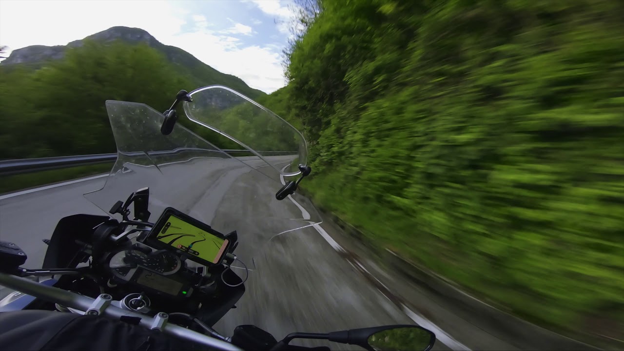 BMW R1200GS LC Alpen 2019 Kurvenspaß  eine Kurve nach der anderen