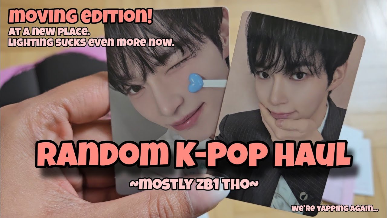 Random K-Pop Haul ~ Zerobaseone, The Boyz, Ten, Yeji & more