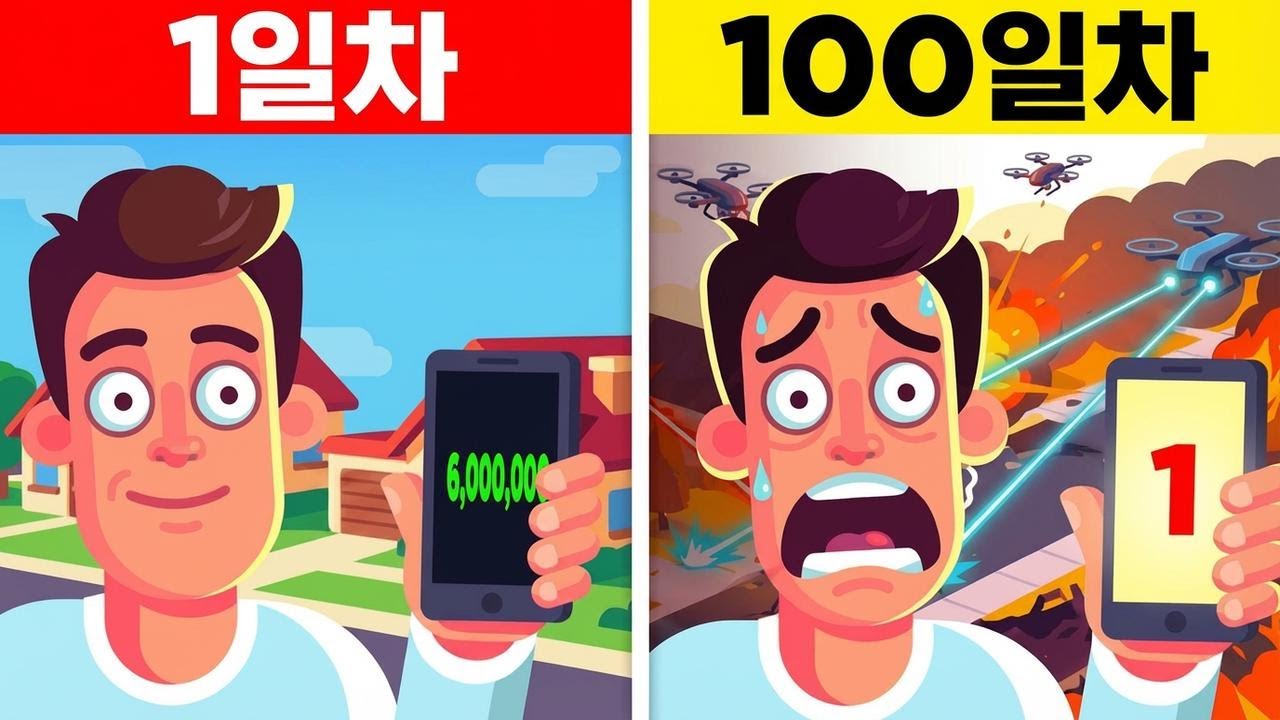 AI가 지배한 세상에서 100일 살아남기